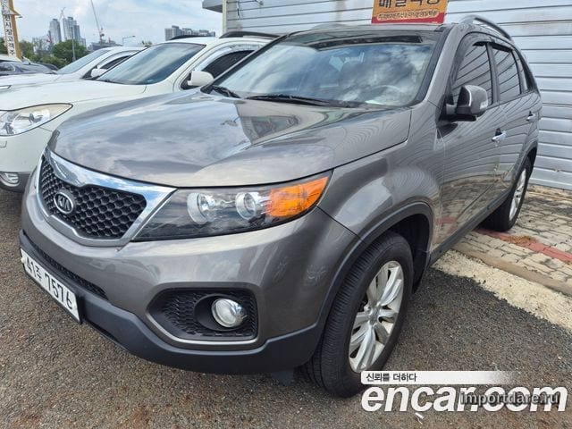 KIA SORENTO R 2010 — 215 310 км, коричневый, Корея — под ключ — фото 1
