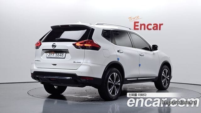 NISSAN X-TRAIL 2018 — 70 379 км, белый, Корея — под ключ — фото 2