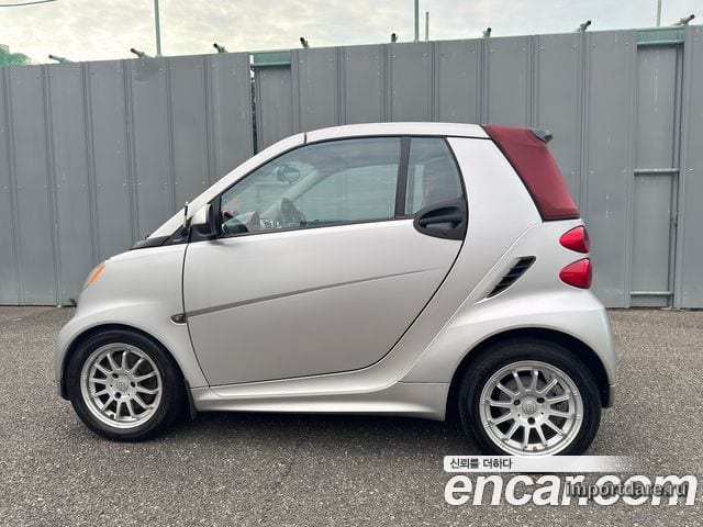 SMART FORTWO CABRIO 2013 — 89 200 км, серебристый, Корея — под ключ — фото 5