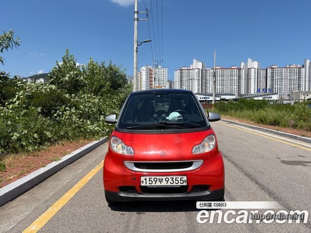 SMART FORTWO COUPE 2008 — 160 000 км, красный, Корея — под ключ — фото 2
