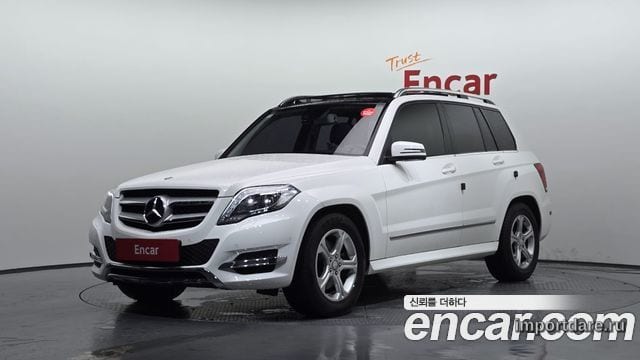 MERCEDES-BENZ GLK-CLASS X204 2014 — 73 073 км, белый, Корея — под ключ — фото 1