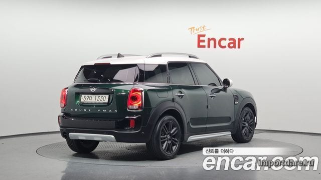 MINI COOPER COUNTRYMAN 2018 — 107 949 км, тёмно-зелёный, Корея — под ключ — фото 2