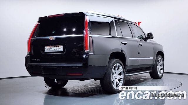 CADILLAC ESCALADE 2018 — 53 134 км, чёрный, Корея — под ключ — фото 2