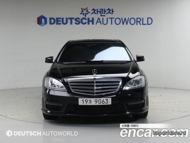MERCEDES-BENZ S-CLASS W221 2008 — 137 000 км, чёрный, Корея — под ключ — фото 3