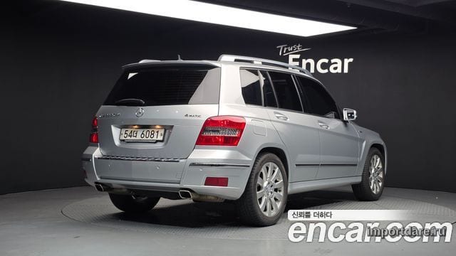MERCEDES-BENZ GLK-CLASS X204 2012 — 111 558 км, серебристый, Корея — под ключ — фото 2