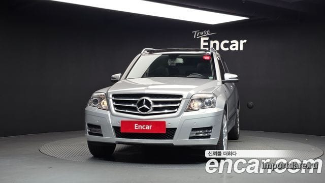 MERCEDES-BENZ GLK-CLASS X204 2012 — 111 558 км, серебристый, Корея — под ключ — фото 3