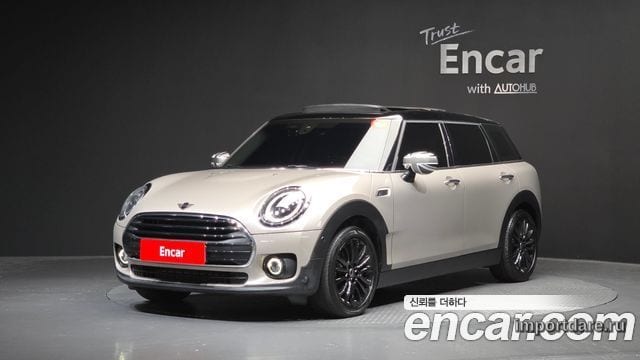 MINI COOPER CLUBMAN 2022 — 75 865 км, светло-золотистый, Корея — под ключ — фото 1