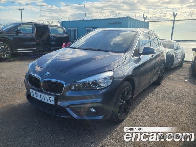 BMW 2 SERIES ACTIVE TOURER 2016 — 138 400 км, серый, Корея — под ключ — фото 1