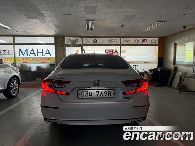 HONDA ACCORD 1 2019 — 133 000 км, белый, Корея — под ключ — фото 2
