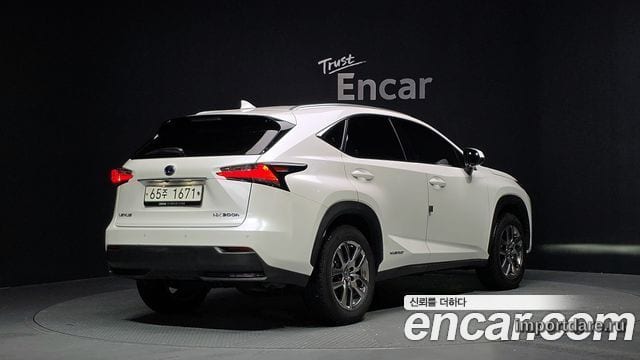 LEXUS NX300H 2017 — 89 355 км, белый, Корея — под ключ — фото 2