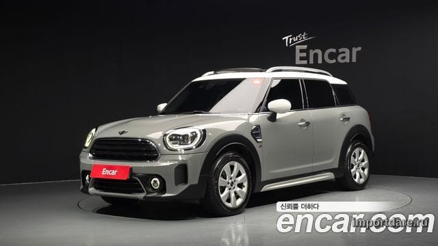 MINI COOPER COUNTRYMAN 2022 — 75 701 км, серебристо-серый, Корея — под ключ — фото 1