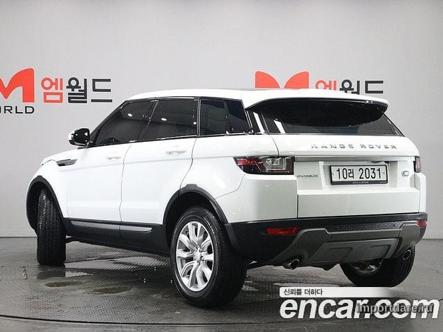 LAND ROVER RANGE ROVER EVOQUE 2017 — 102 604 км, белый, Корея — под ключ — фото 4