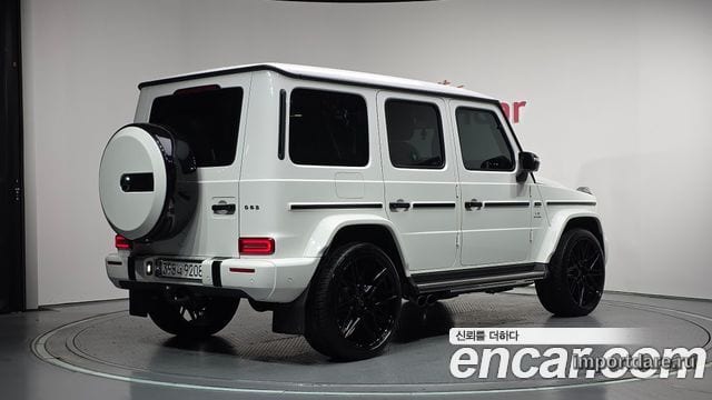 MERCEDES-BENZ G-CLASS W463B 2020 — 45 800 км, белый, Корея — под ключ — фото 2