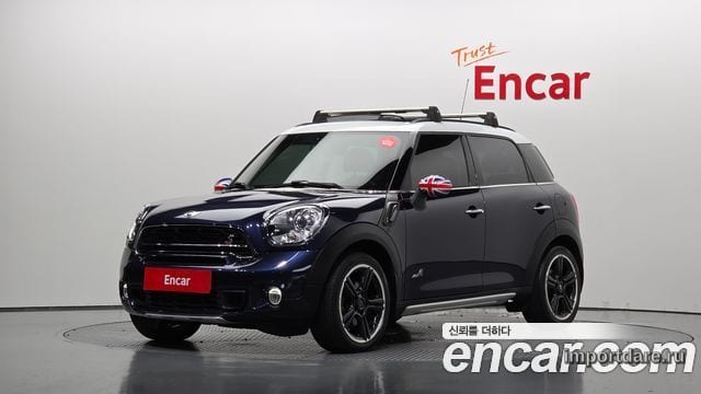 MINI COOPER COUNTRYMAN 2015 — 80 170 км, синий, Корея — под ключ — фото 1