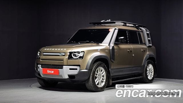 LAND ROVER DEFENDER 2020 — 42 967 км, светло-золотистый, Корея — под ключ — фото 1
