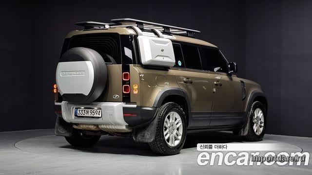 LAND ROVER DEFENDER 2020 — 42 967 км, светло-золотистый, Корея — под ключ — фото 2