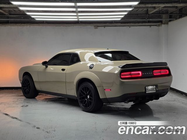 DODGE CHALLENGER 2018 — 145 850 км, белый-перламутр, Корея — под ключ — фото 2