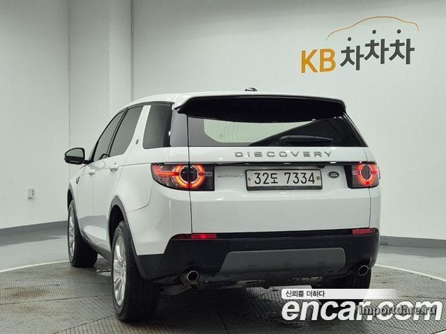 LAND ROVER DISCOVERY SPORT 2016 — 137 992 км, белый, Корея — под ключ — фото 2