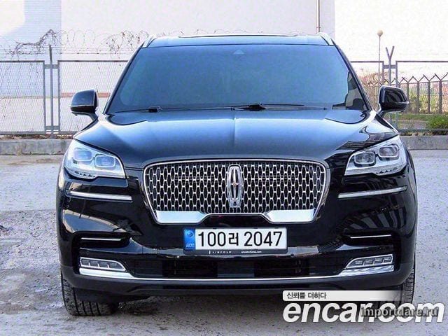 LINCOLN AVIATOR 2021 — 29 731 км, чёрный, Корея — под ключ — фото 3