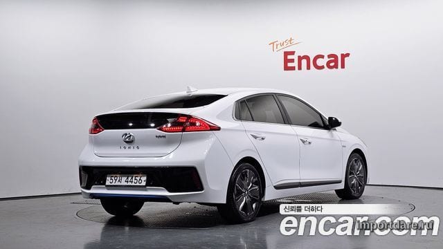 HYUNDAI IONIQ HYBRID 2016 — 303 725 км, белый, Корея — под ключ — фото 2