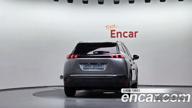 PEUGEOT E-2008 2021 — 103 357 км, серебристо-серый, Корея — под ключ — фото 4