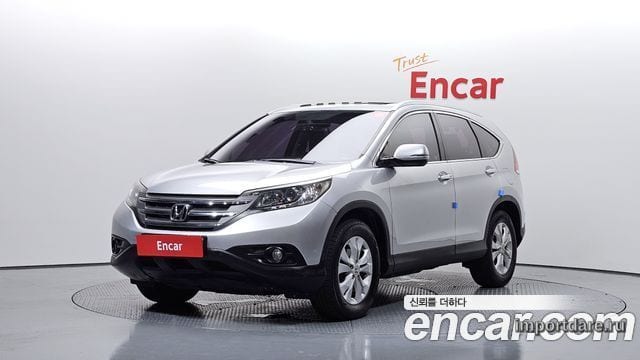 HONDA NEW CR-V 2013 — 141 788 км, серебристый, Корея — под ключ — фото 1