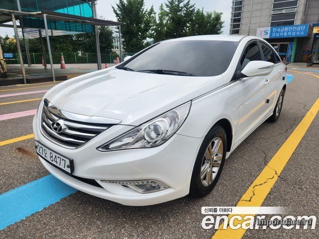HYUNDAI SONATA THE BRILLIANT 2013 — 57 213 км, белый, Корея — под ключ — фото 1