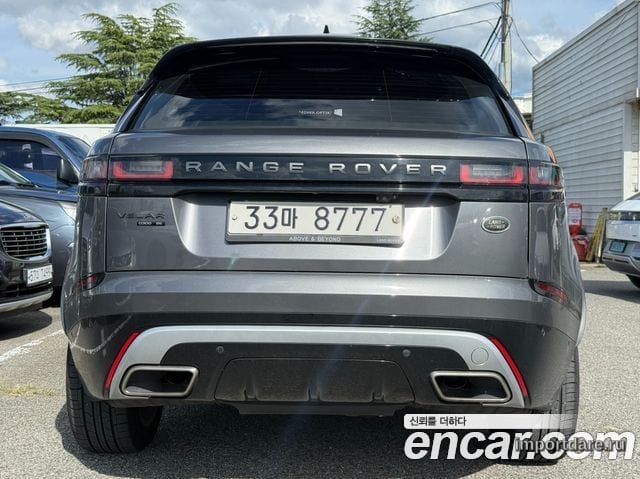 LAND ROVER RANGE ROVER VELAR 2018 — 115 557 км, серый, Корея — под ключ — фото 2