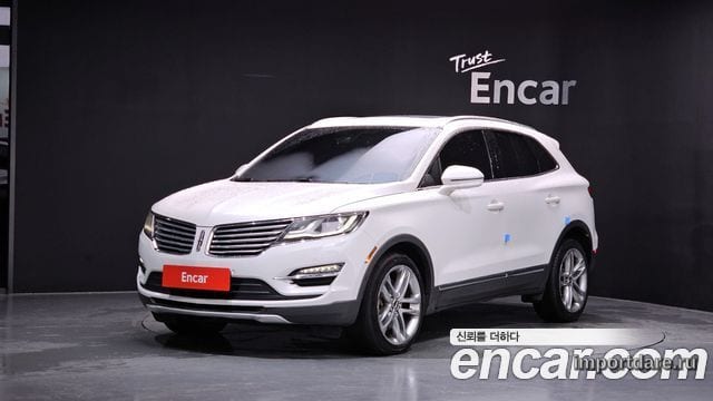 LINCOLN MKC 2017 — 206 002 км, белый, Корея — под ключ — фото 1