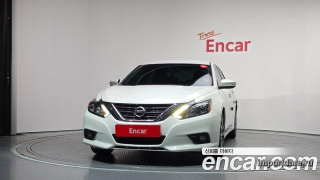 NISSAN ALTIMA 2017 — 82 363 км, белый, Корея — под ключ — фото 3