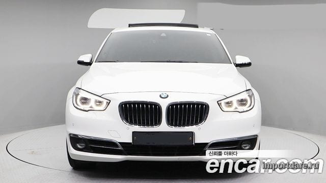 BMW 5 SERIES GT 2017 — 98 525 км, белый, Корея — под ключ — фото 2