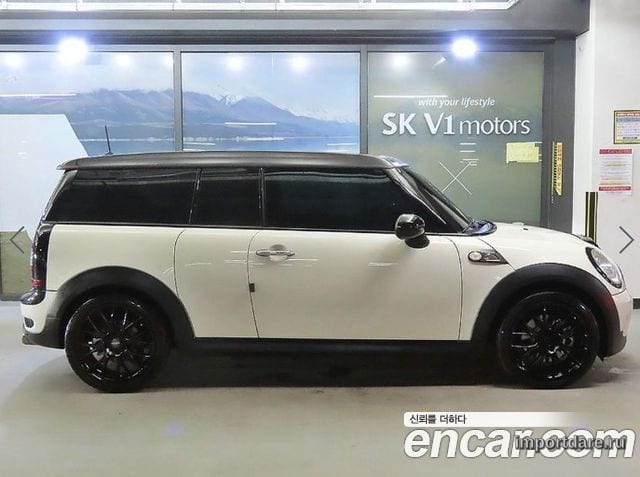 MINI COOPER S CLUBMAN 2010 — 112 165 км, белый-перламутр, Корея — под ключ — фото 3
