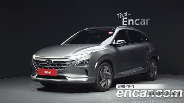 HYUNDAI NEXO 2020 — 68 122 км, серебристо-серый, Корея — под ключ — фото 1