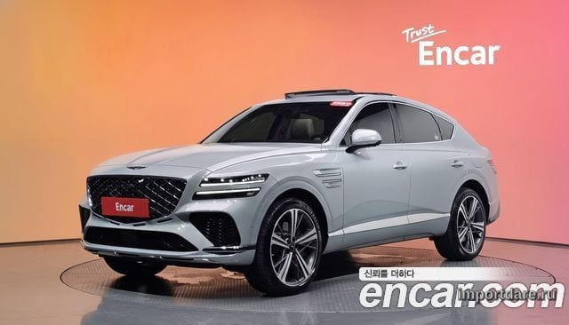 GENESIS GV80 COUPE 2025 — 22 016 км, светло-серебристый, Корея — под ключ — фото 2