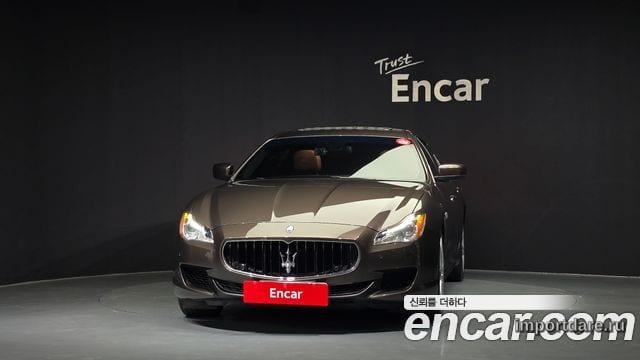 MASERATI QUATTROPORTE 2016 — 85 457 км, коричневый, Корея — под ключ — фото 3