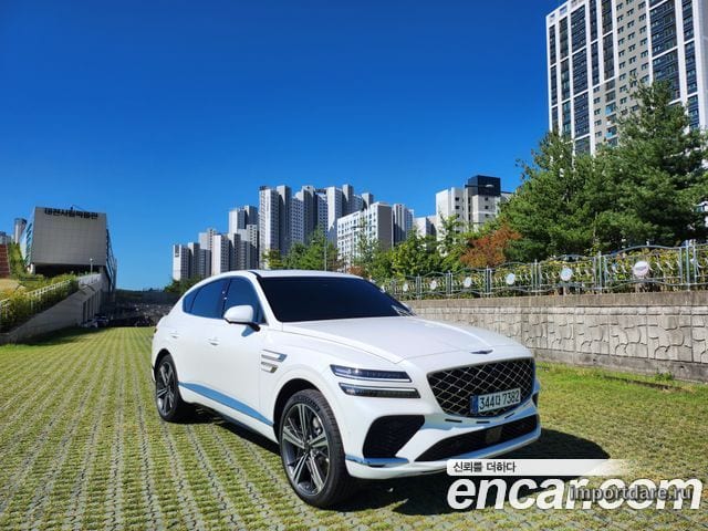 GENESIS GV80 COUPE 2024 — 44 500 км, белый-перламутр, Корея — под ключ — фото 2