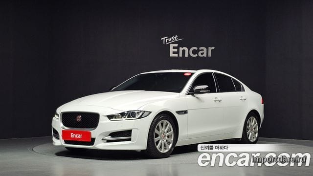 JAGUAR XE 2016 — 139 964 км, белый, Корея — под ключ — фото 1