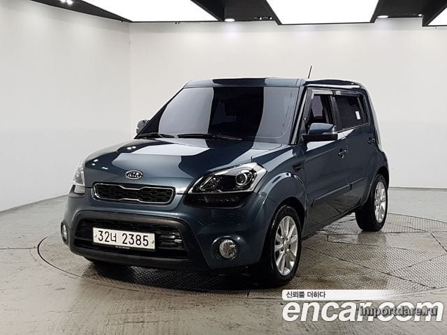 KIA SOUL 2012 — 84 000 км, тёмно-зелёный, Корея — под ключ — фото 1