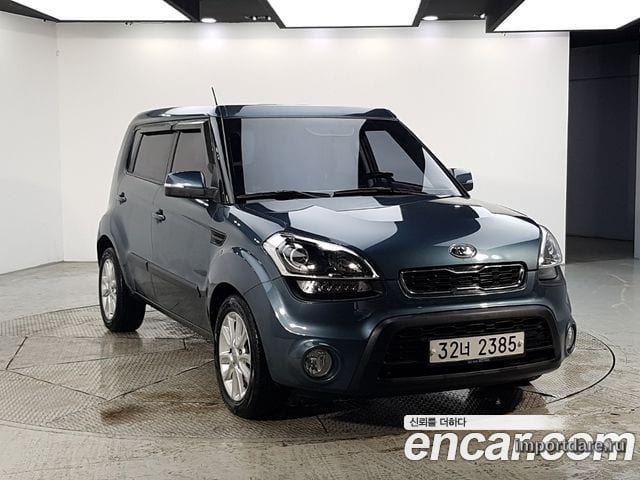 KIA SOUL 2012 — 84 000 км, тёмно-зелёный, Корея — под ключ — фото 2