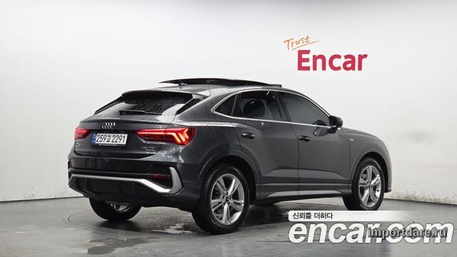 AUDI Q3 2023 — 69 258 км, серый, Корея — под ключ — фото 2
