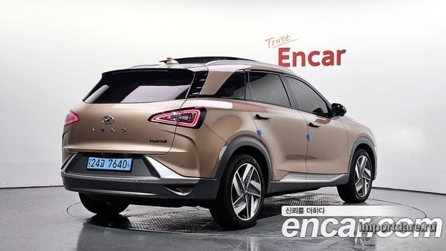 HYUNDAI NEXO 2023 — 29 513 км, светло-золотистый, Корея — под ключ — фото 2