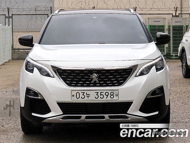 PEUGEOT 5008 2019 — 85 578 км, белый, Корея — под ключ — фото 1