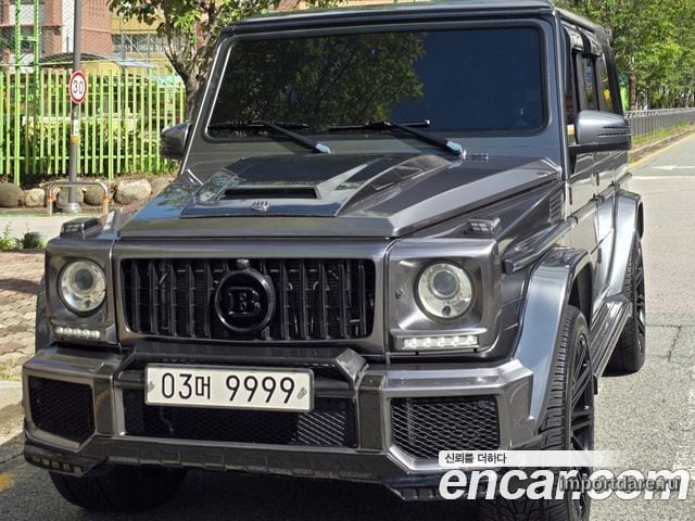 MERCEDES-BENZ G-CLASS W463 2017 — 114 000 км, белый, Корея — под ключ — фото 1