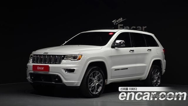 JEEP GRAND CHEROKEE 2019 — 69 402 км, белый, Корея — под ключ — фото 1
