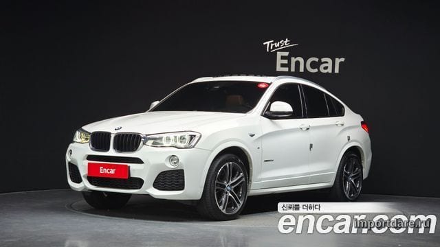 BMW X4 2017 — 162 078 км, белый, Корея — под ключ — фото 1