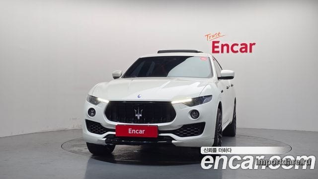 MASERATI LEVANTE 2017 — 144 355 км, белый, Корея — под ключ — фото 3