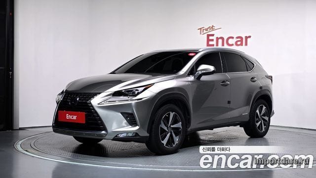 LEXUS NX300H 2020 — 48 384 км, светло-золотистый, Корея — под ключ — фото 1