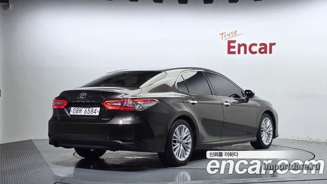 TOYOTA CAMRY 2019 — 137 246 км, коричневый, Корея — под ключ — фото 2
