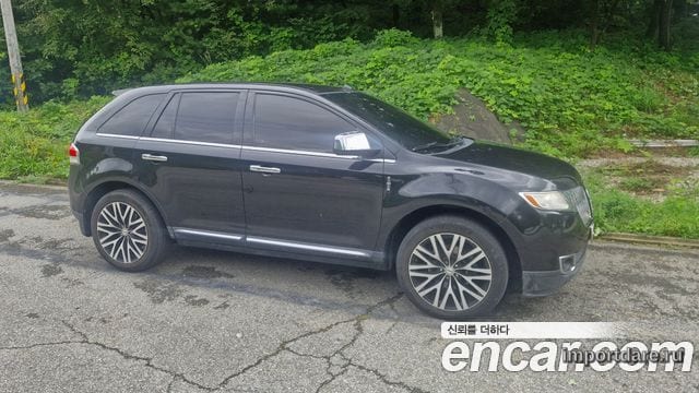 LINCOLN MKX 2011 — 215 000 км, чёрный, Корея — под ключ — фото 3