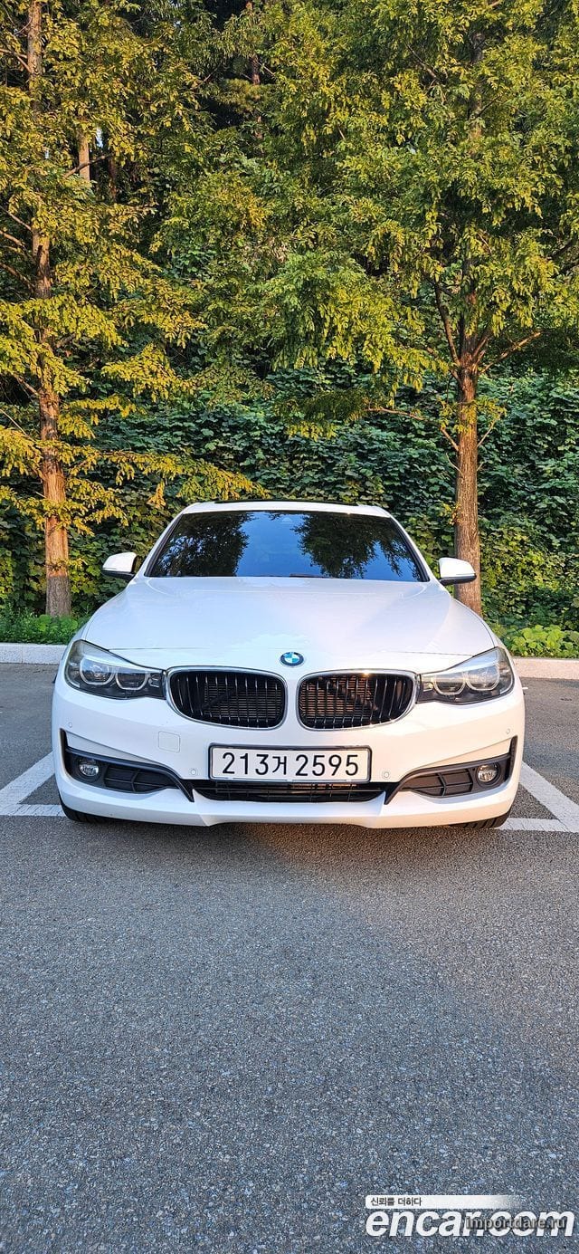 BMW 3 SERIES GT 2017 — 139 346 км, белый, Корея — под ключ — фото 3